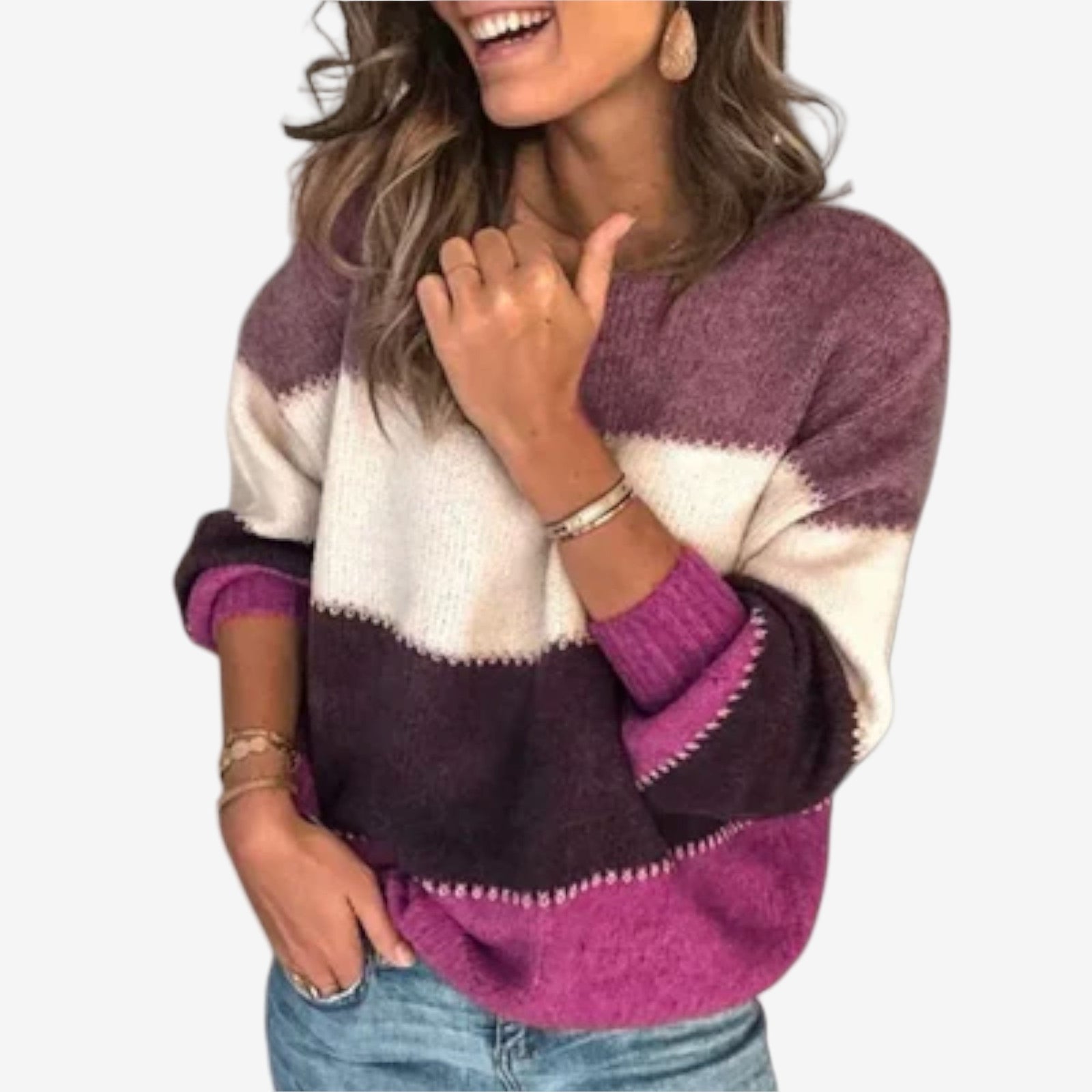 Elisa™ Maglione morbido e colorato