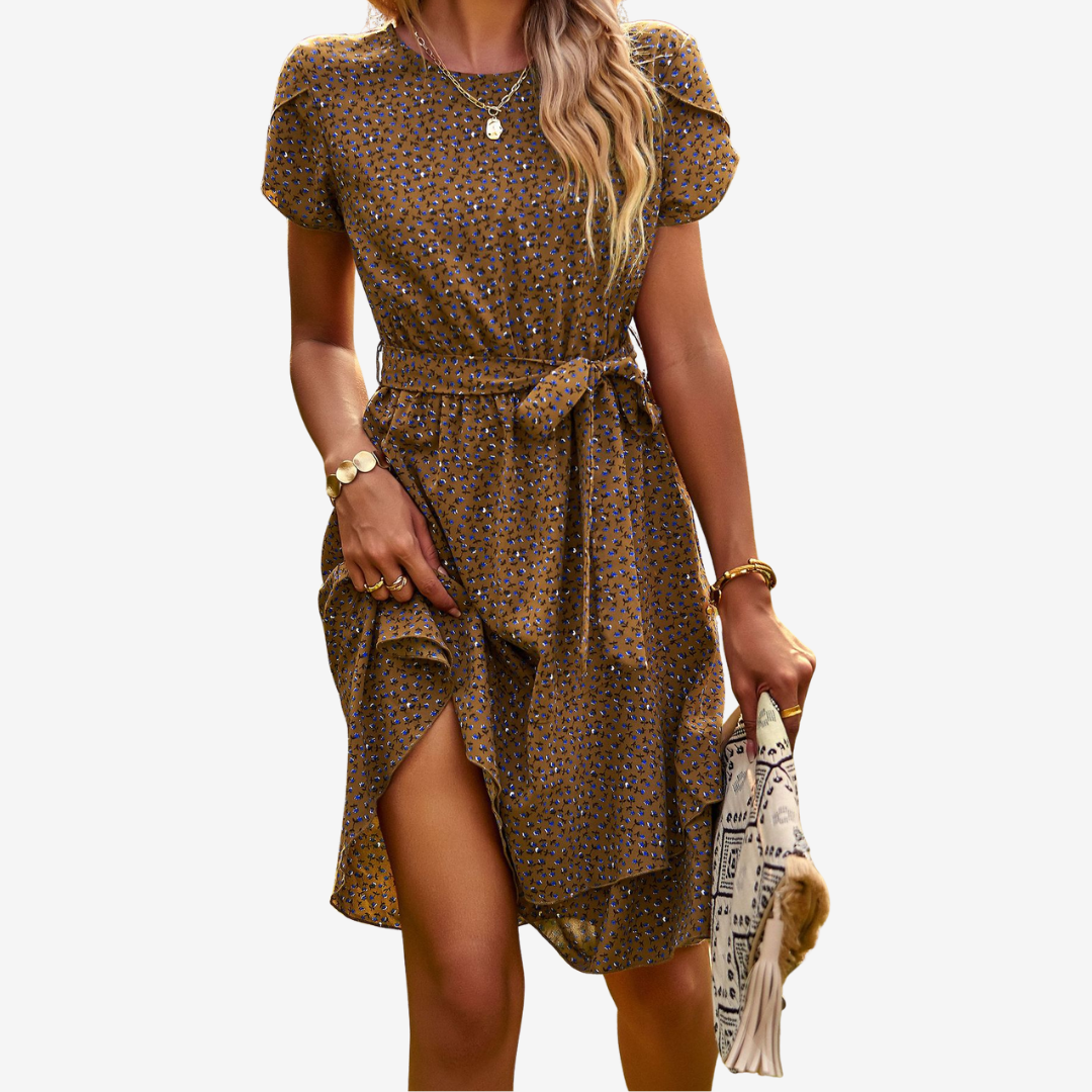 Noéva™ Midi con stampa floreale