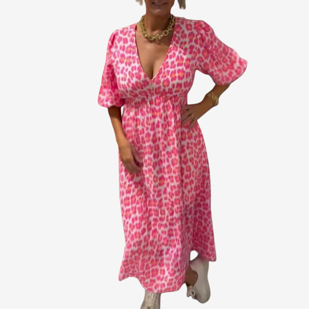 Rosetta™ abito leopardato