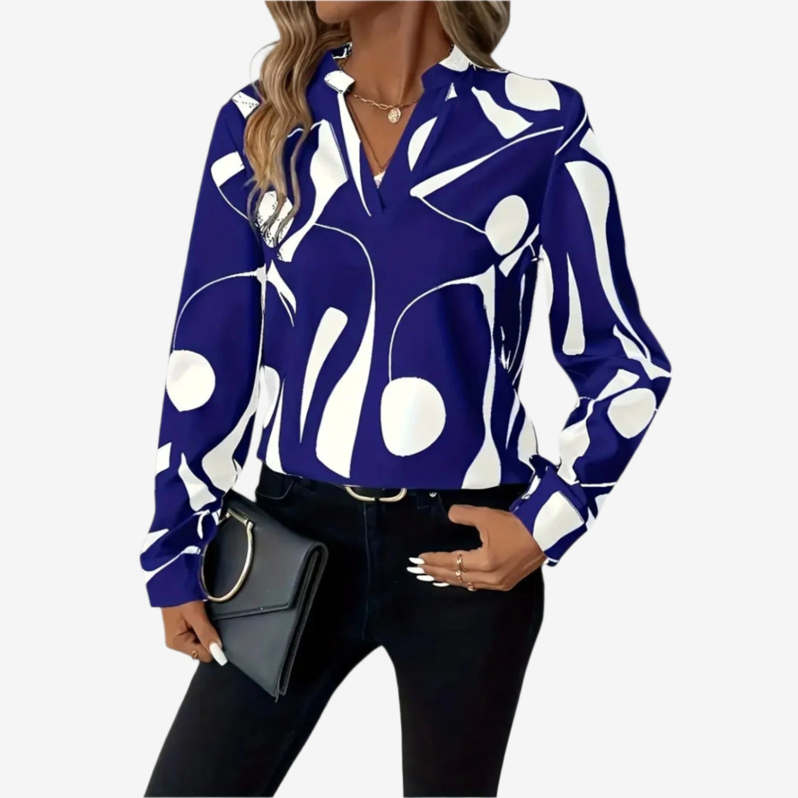 Giulina™ Scollo a V chic