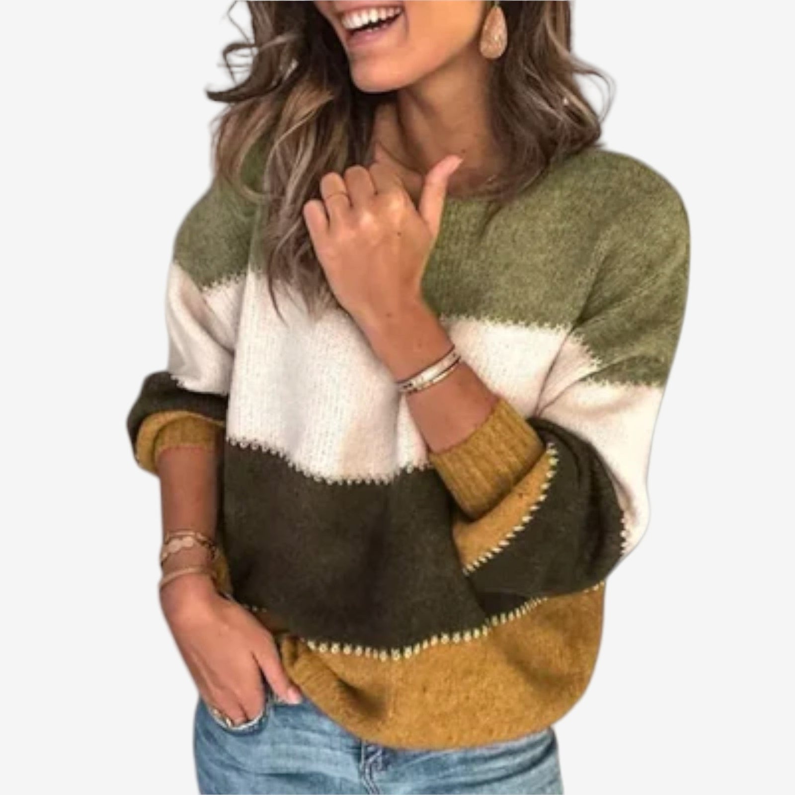 Elisa™ Maglione morbido e colorato