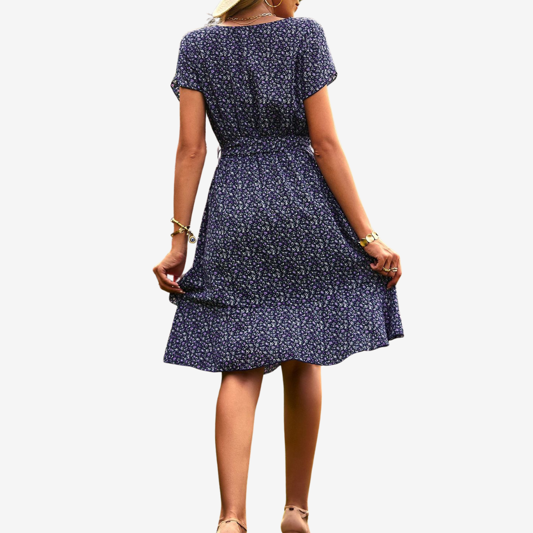 Noéva™ Midi con stampa floreale