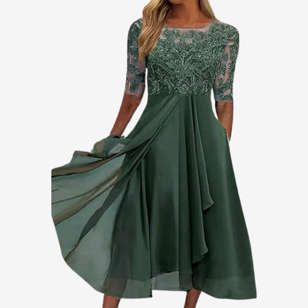 Fiorella™ Elegante abito estivo