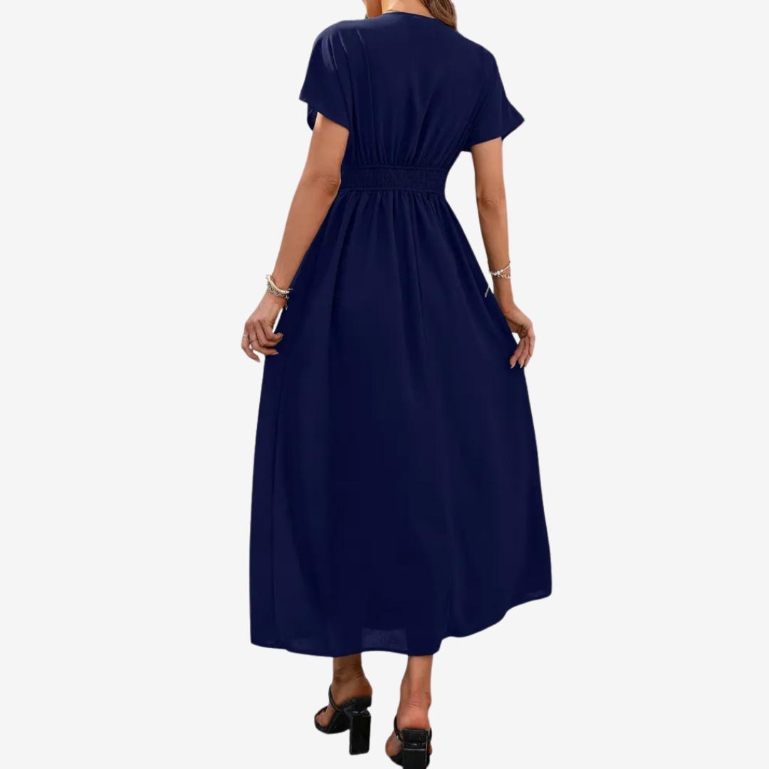 Serena™ Elegante abito con spacco