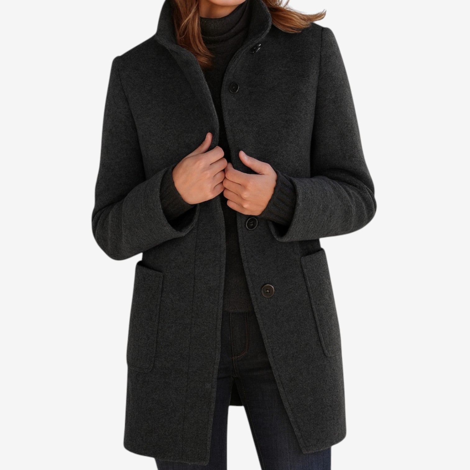 Estelle™ Cappotto classico misto