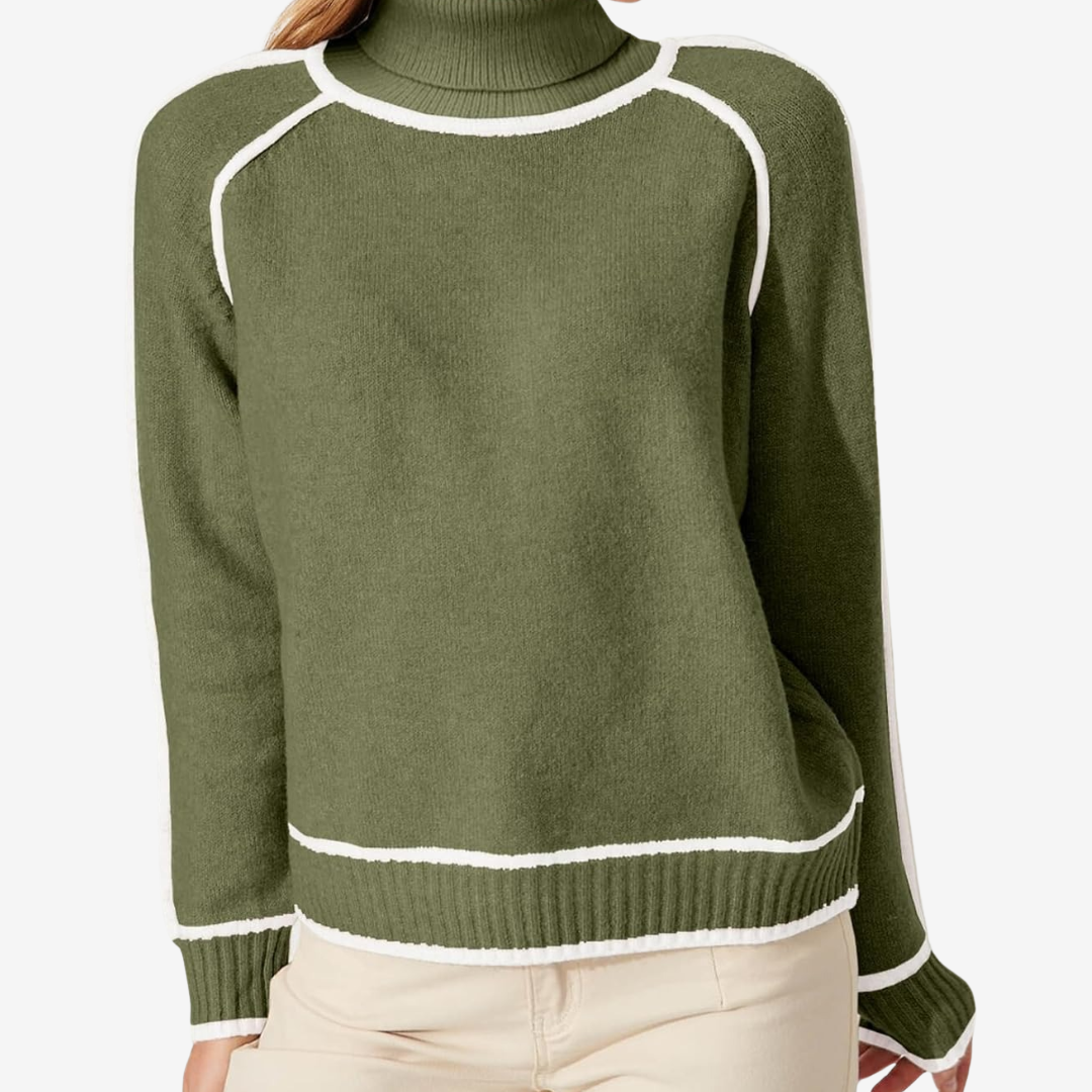 Christine™ Maglione a collo alto