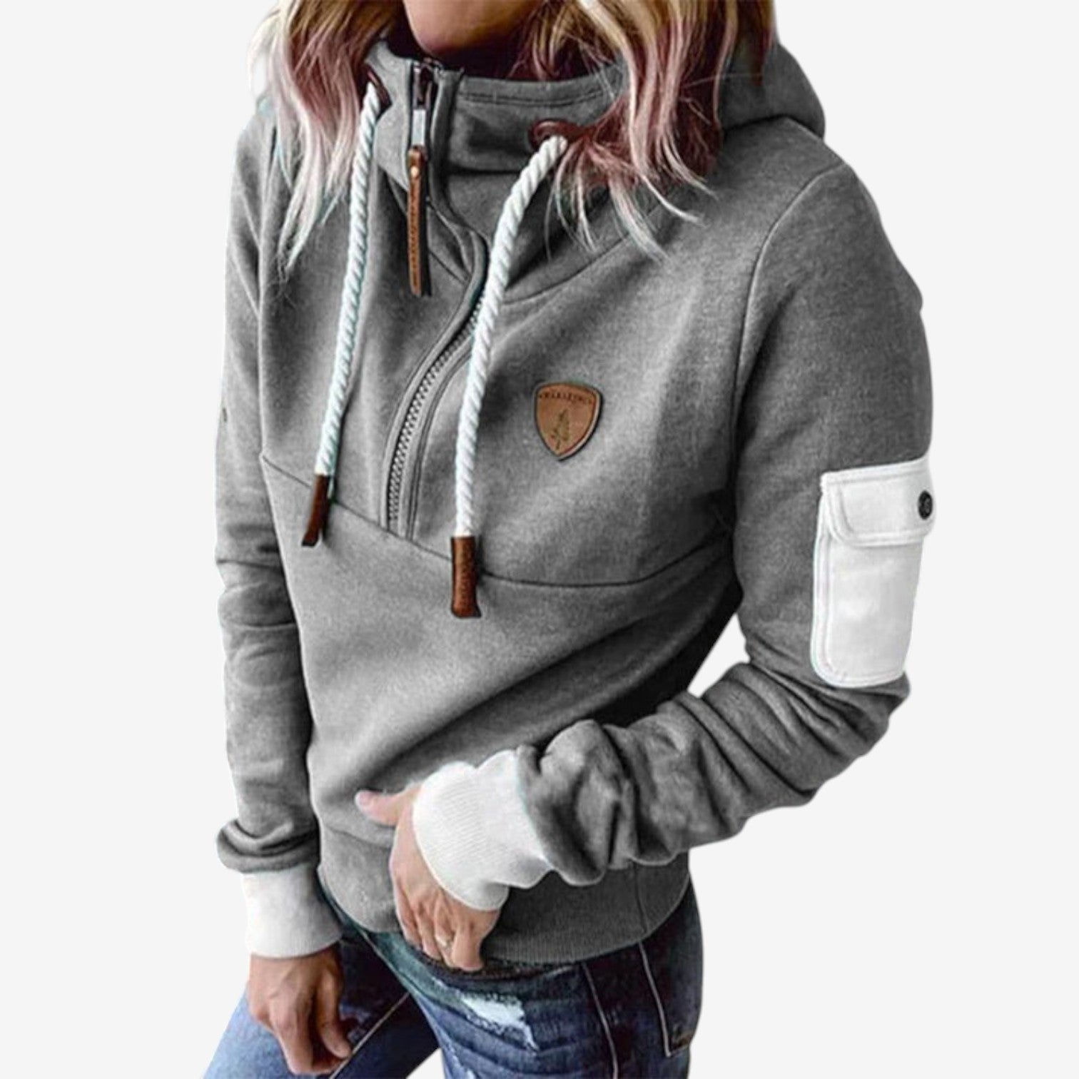 Séverine™ Felpa con cappuccio comoda