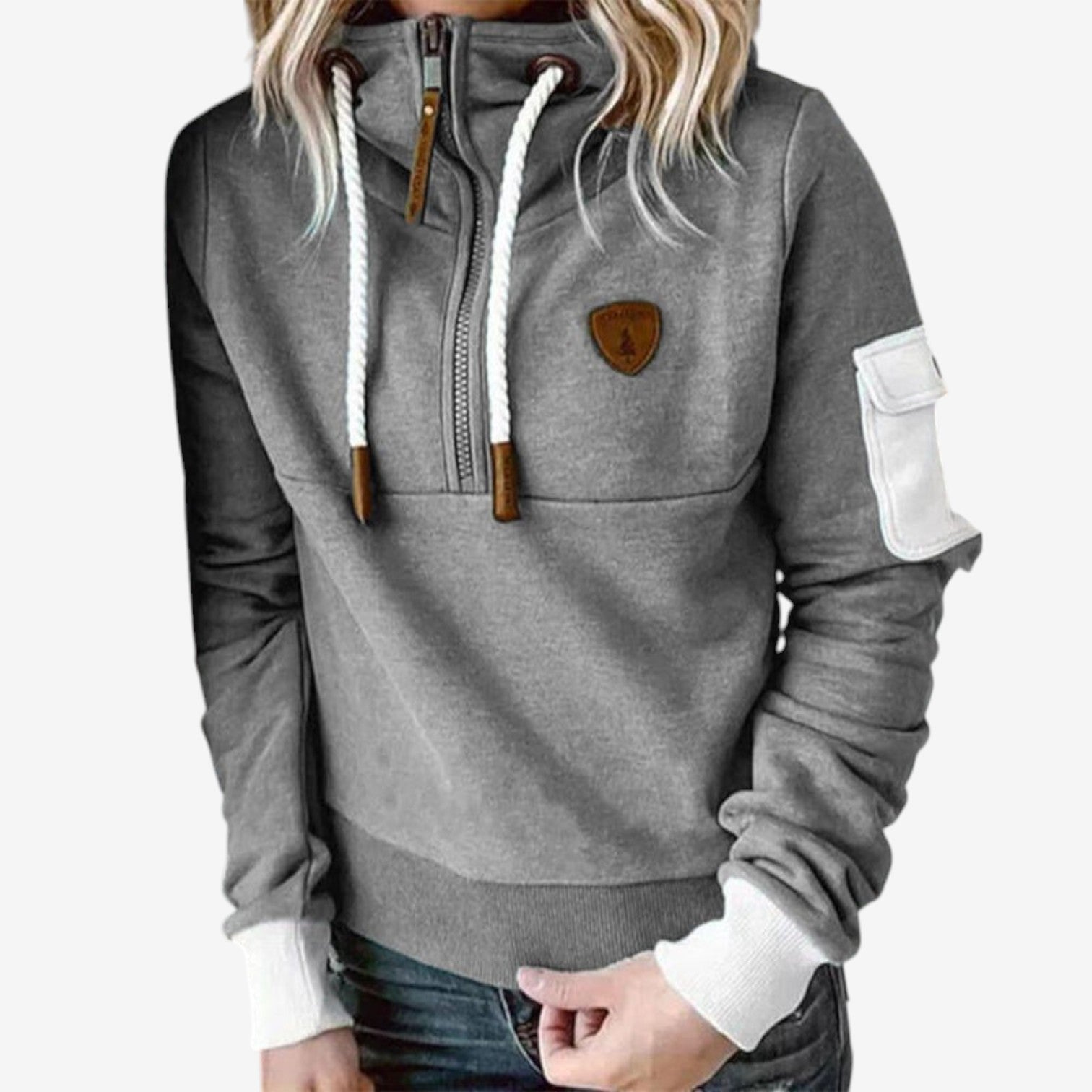 Séverine™ Felpa con cappuccio comoda