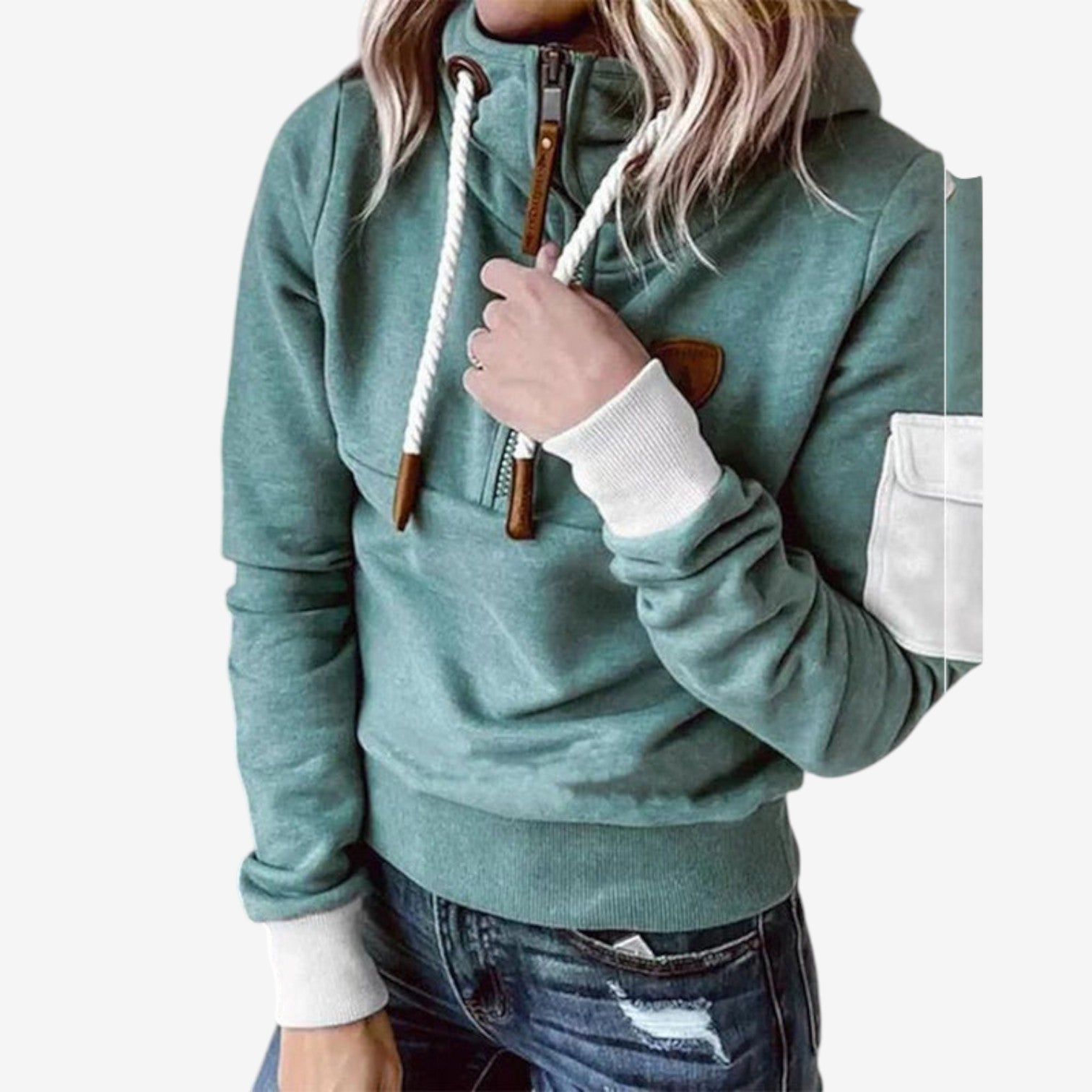 Séverine™ Felpa con cappuccio comoda