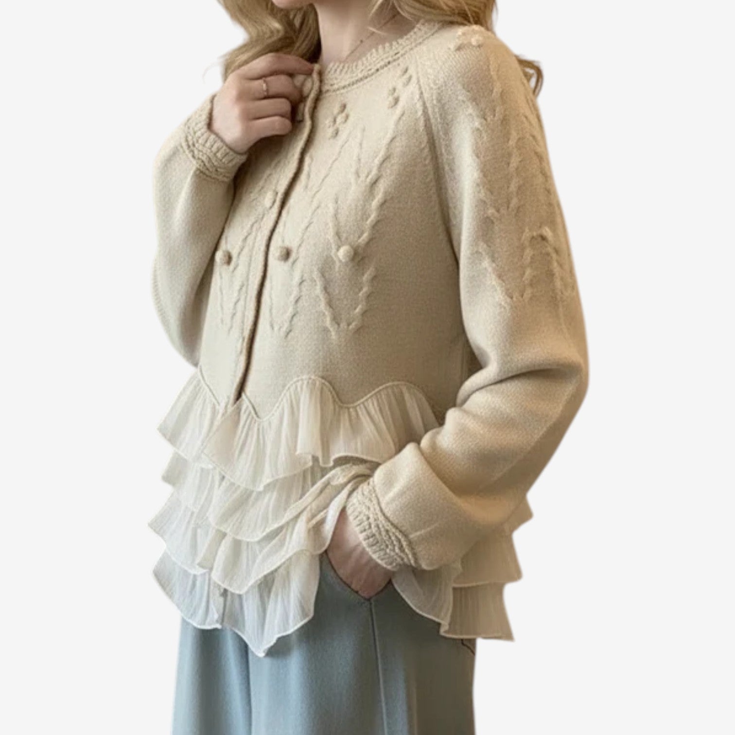 Maniaci™ Cardigan Ricamato