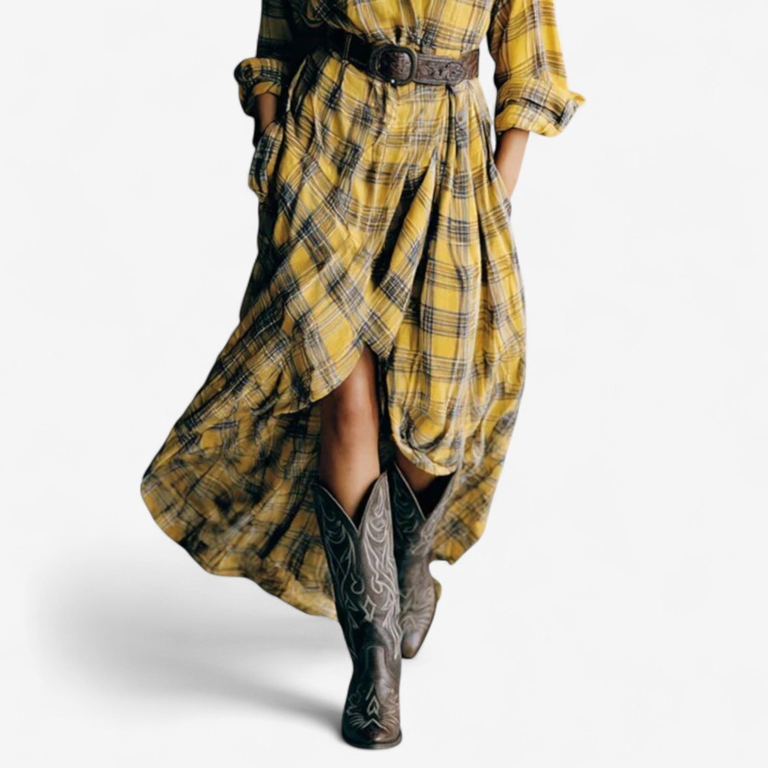 Clelia™ Abito a quadri