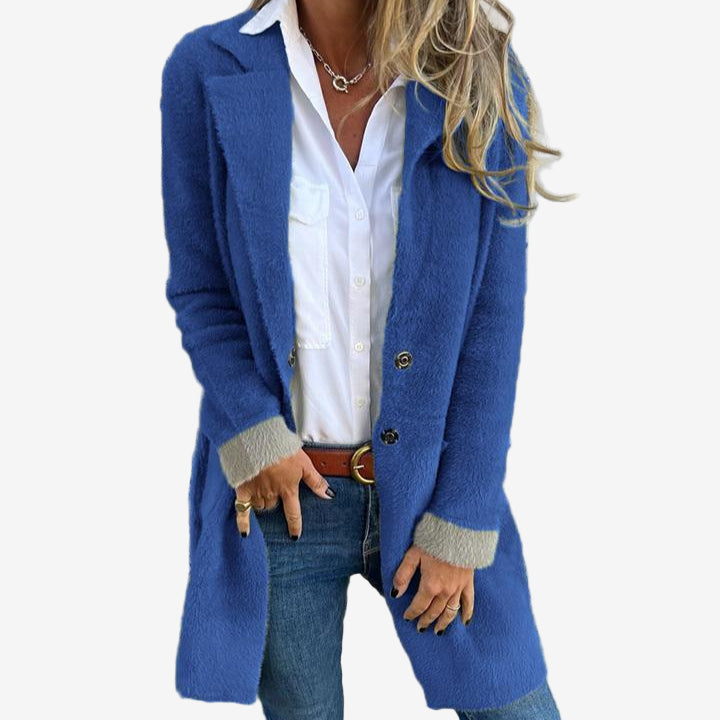 Martine™ Cardigan lungo lavorato a maglia