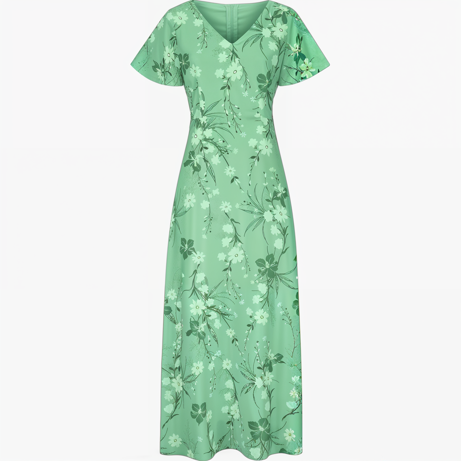 Élodie™ Midi fluido scollo a V