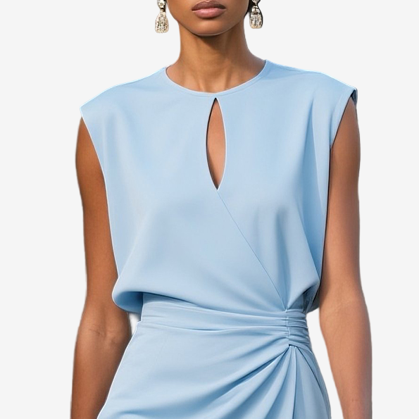 Izabela™ Elegante abito annodato