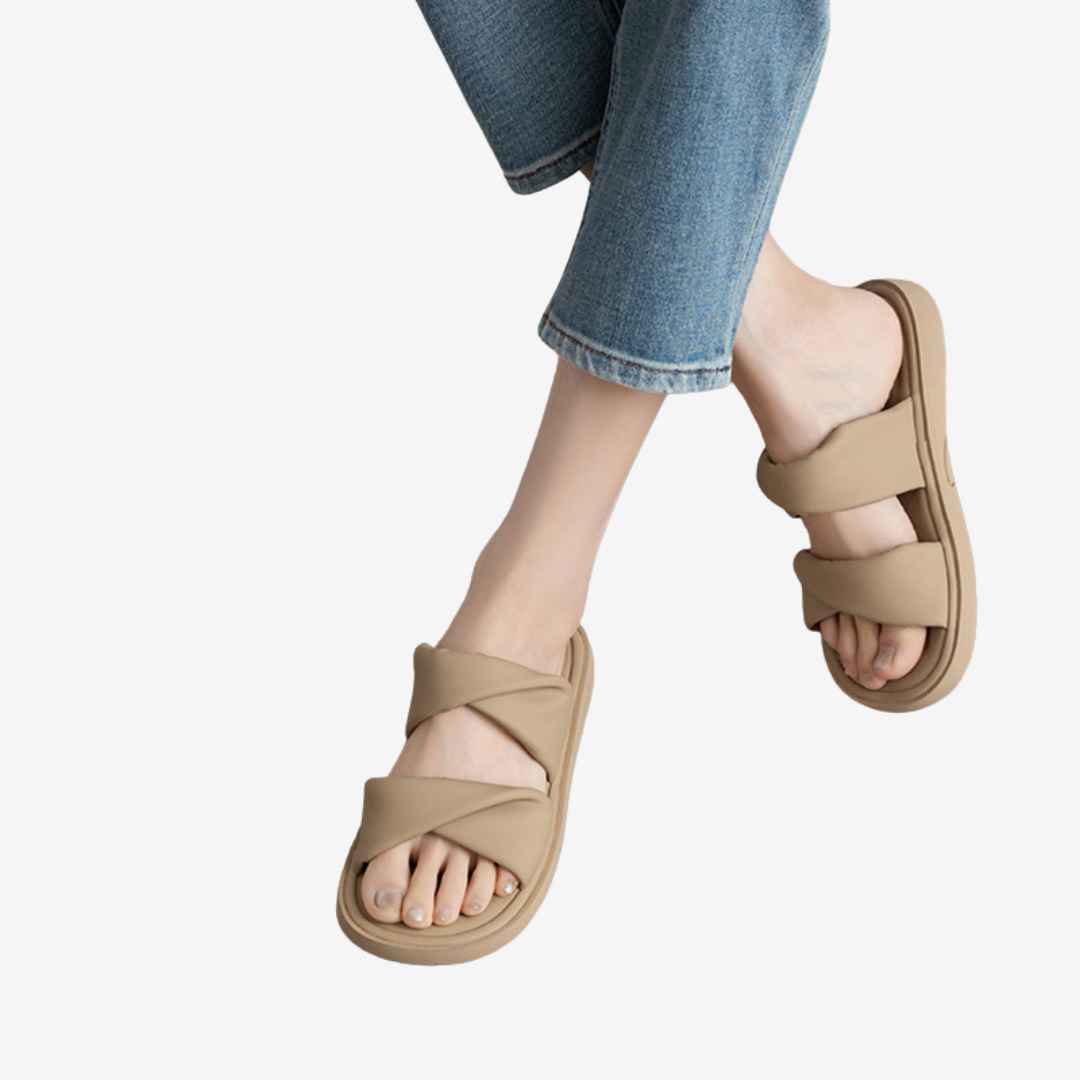 Adélaïde™ sandali bassi in pelle