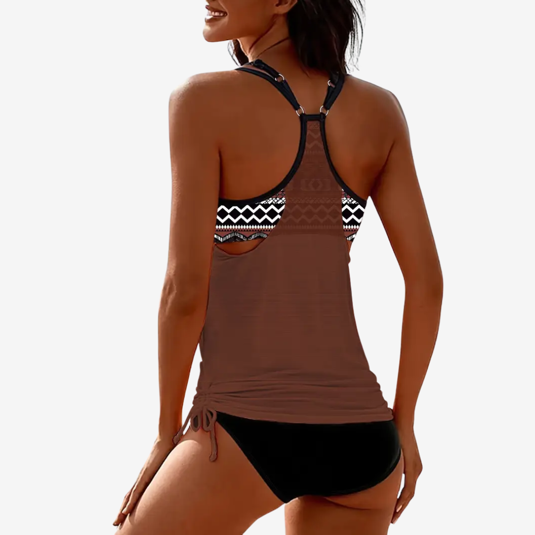 Louna™ Tankini con stampa cocco