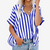 Iselise™ camicetta a righe