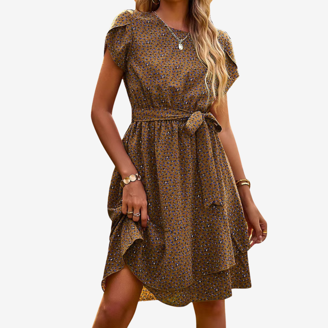 Noéva™ Midi con stampa floreale