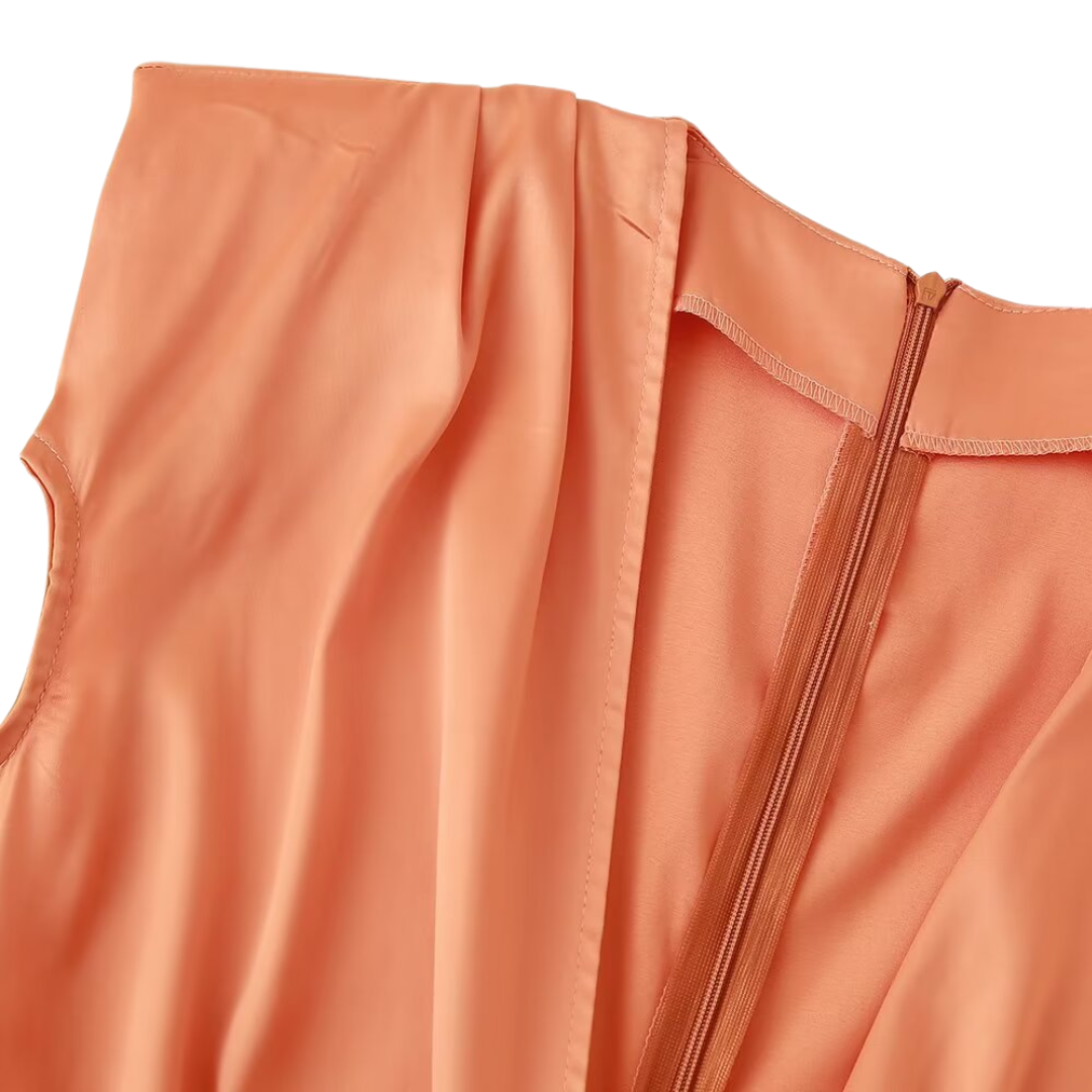 Assia™ Abito midi drappeggiato