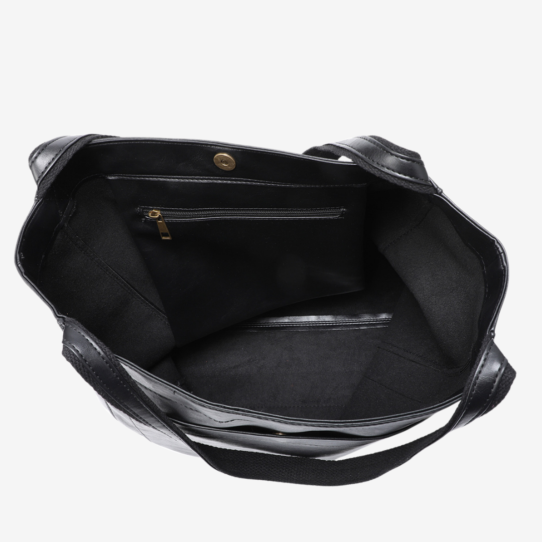 Evelyne™ Borsa tote in pelle vintage