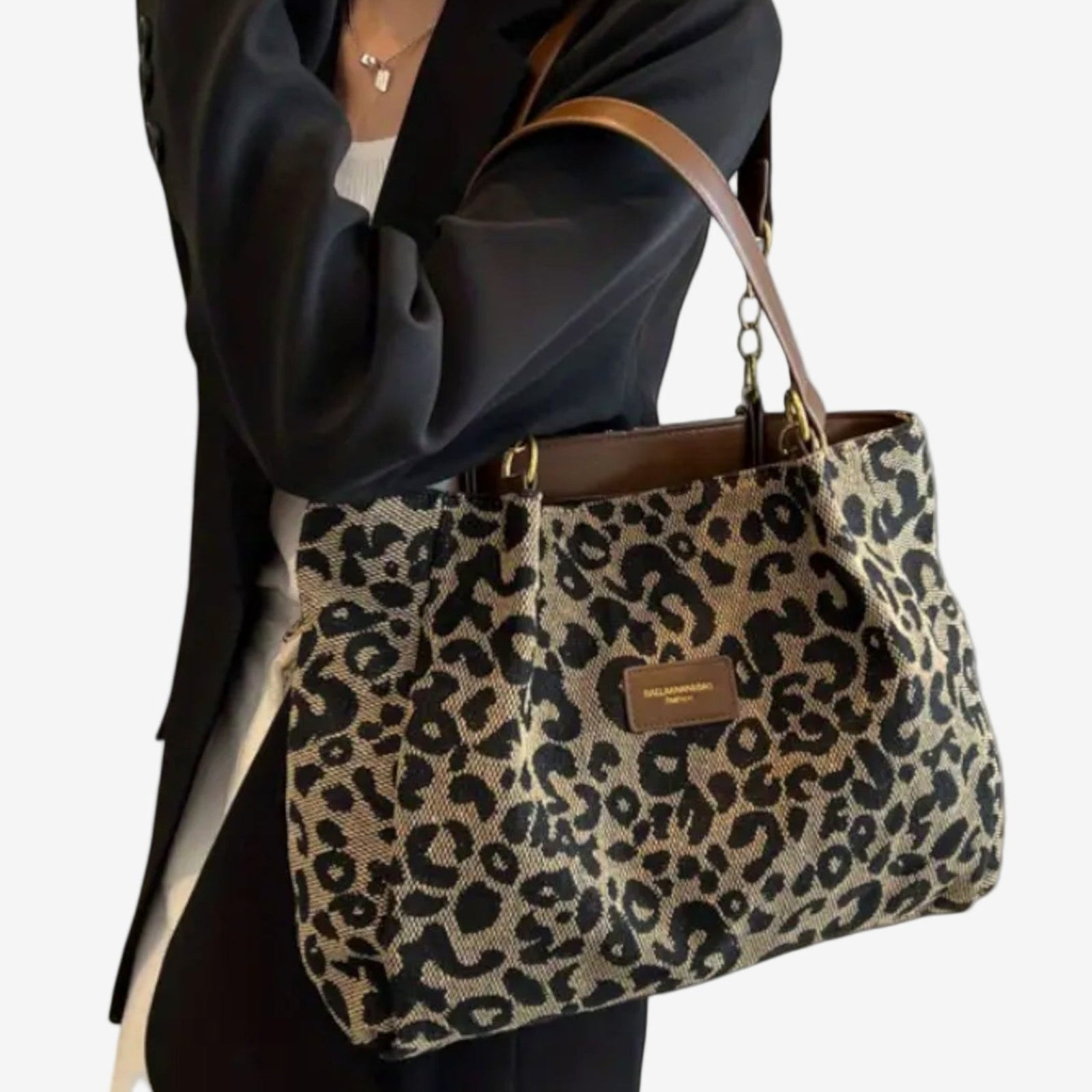 Lena™ Borsa leopardata chic