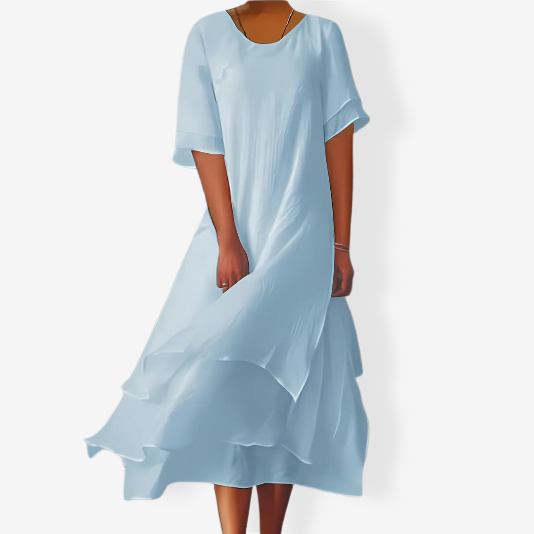Adélie™ Ampio abito estivo midi