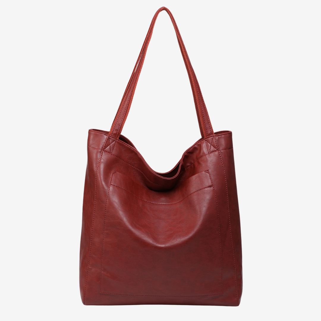 Evelyne™ Borsa tote in pelle vintage