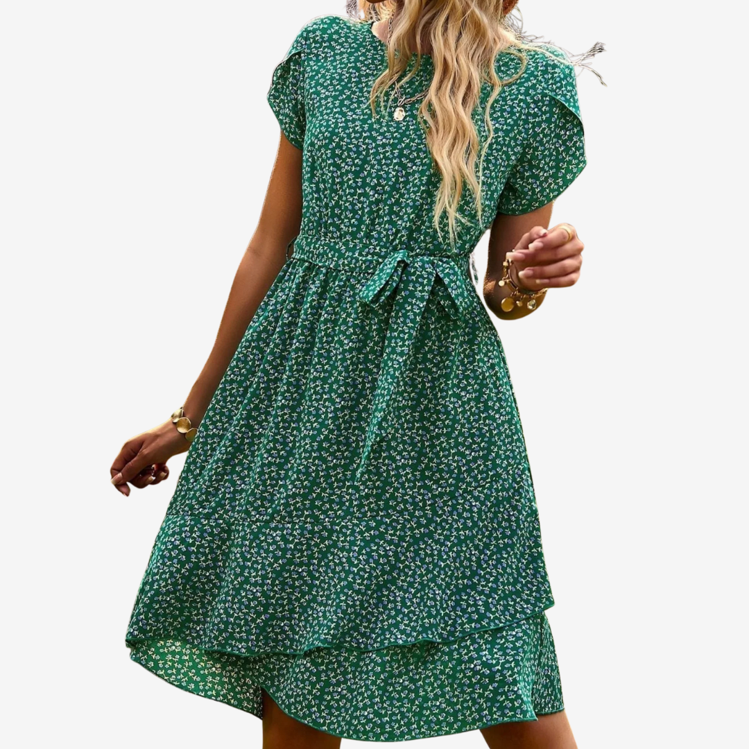 Noéva™ Midi con stampa floreale