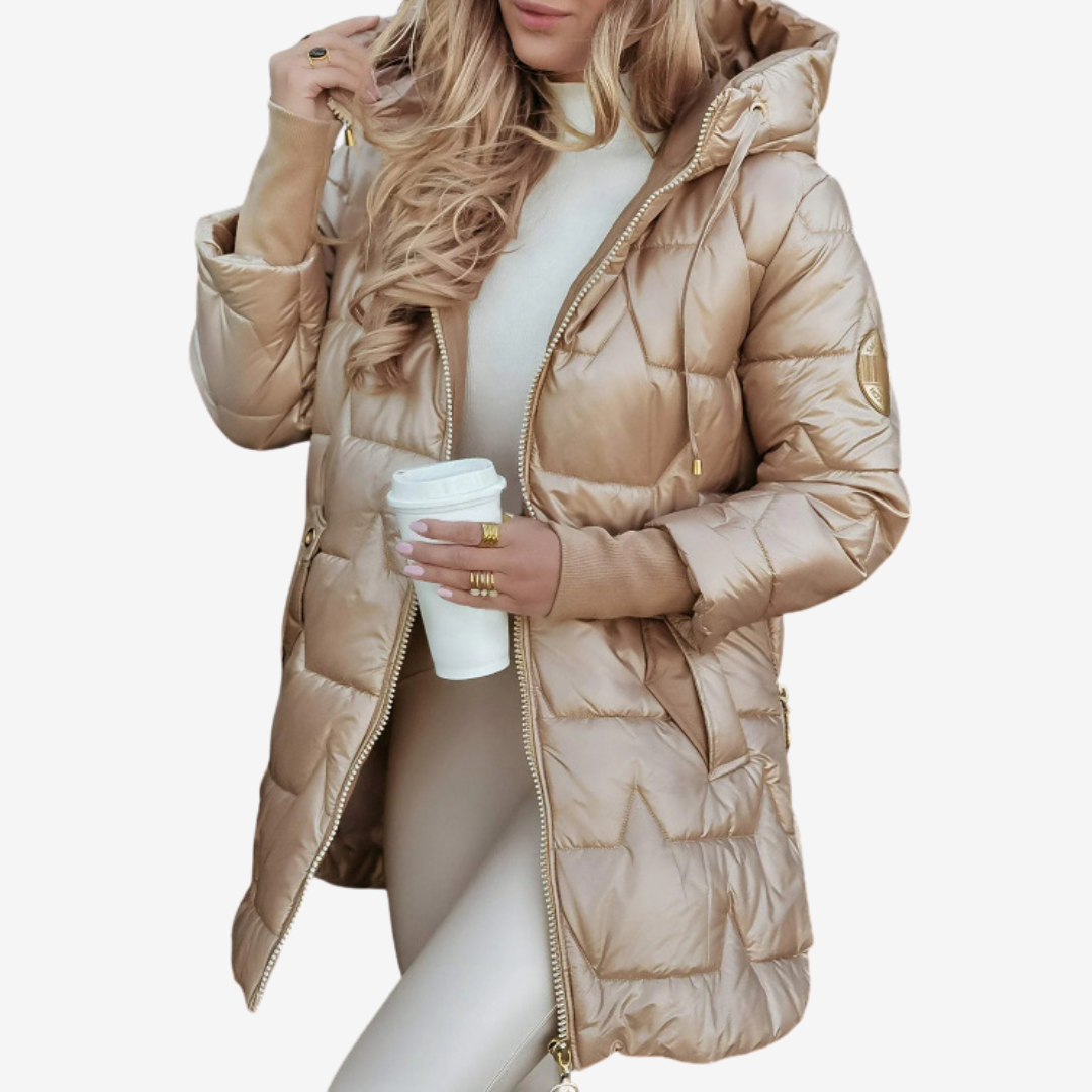Syleva™ Giacca lunga in piumino