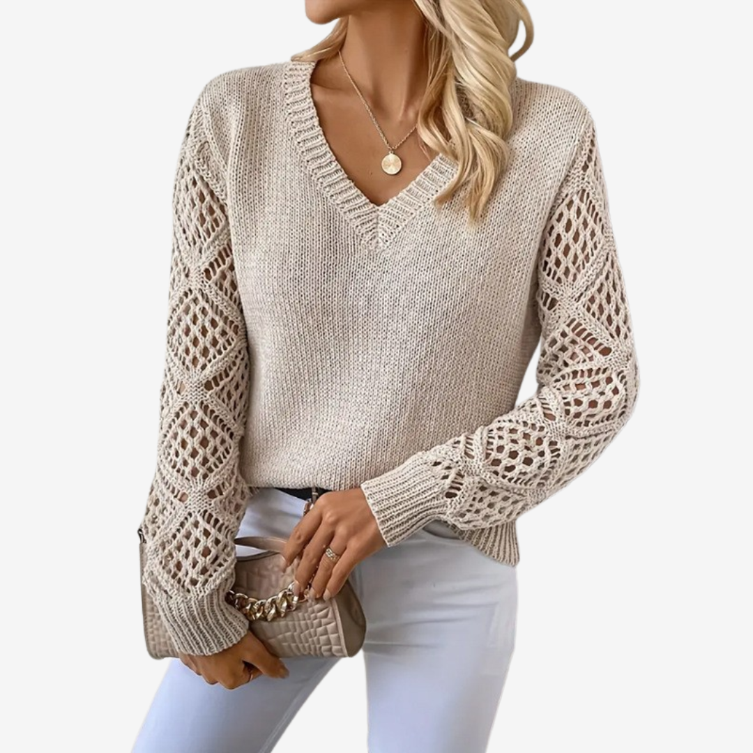 Françoise™ Maglia con traforo