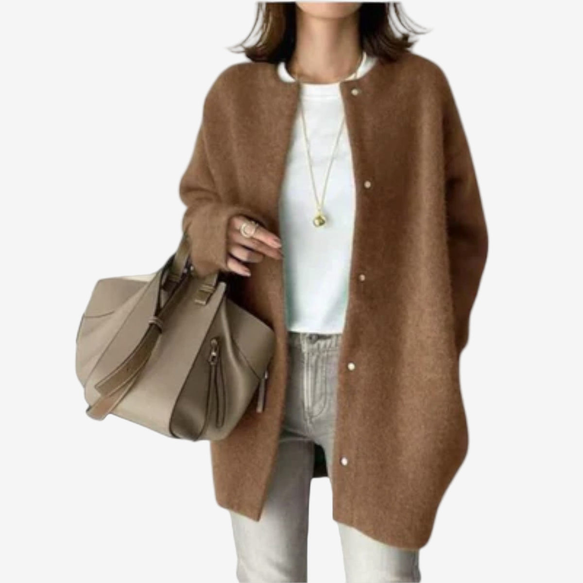 Cardigan Noeia™ lavorato a maglia