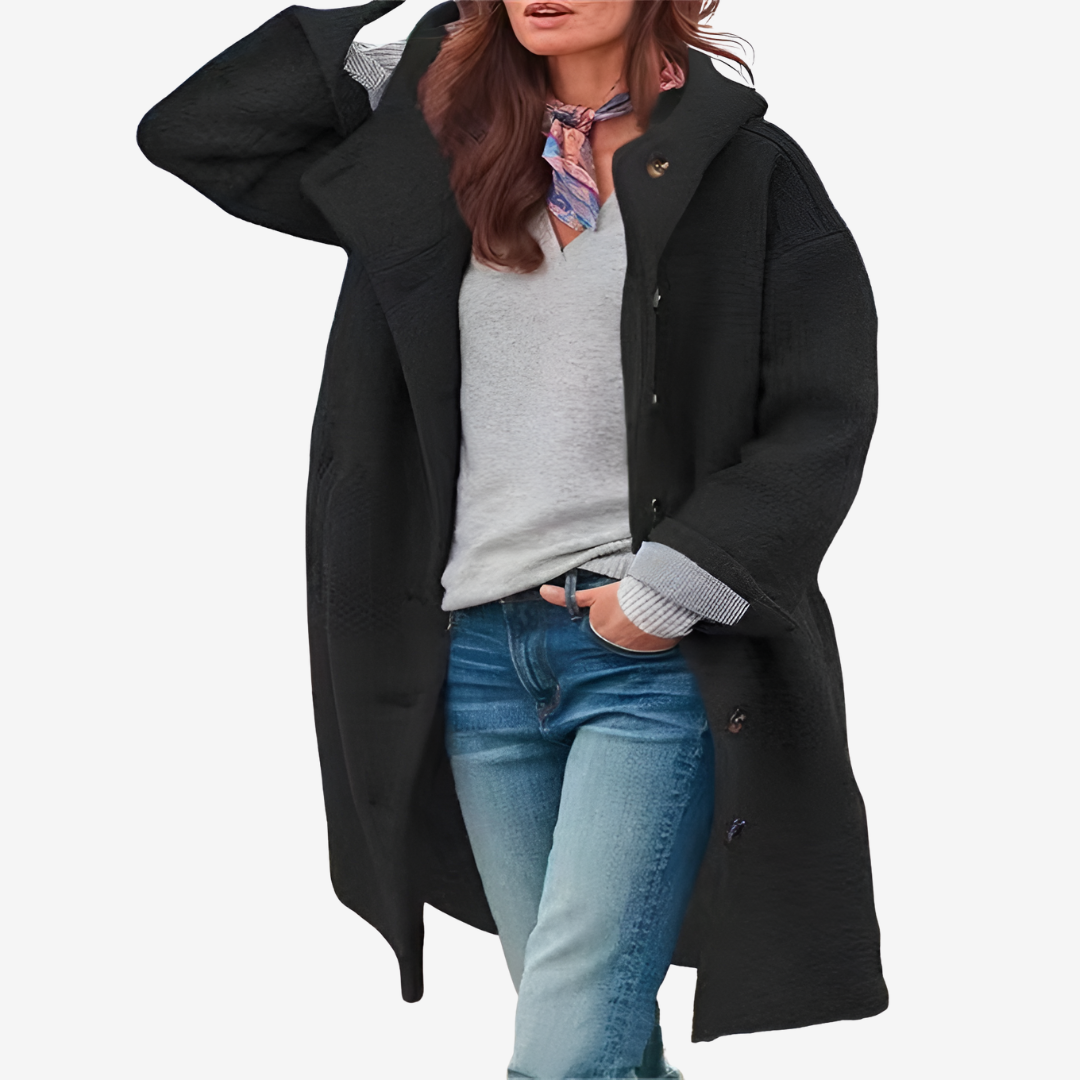 Hana™ Elegante cappotto lungo