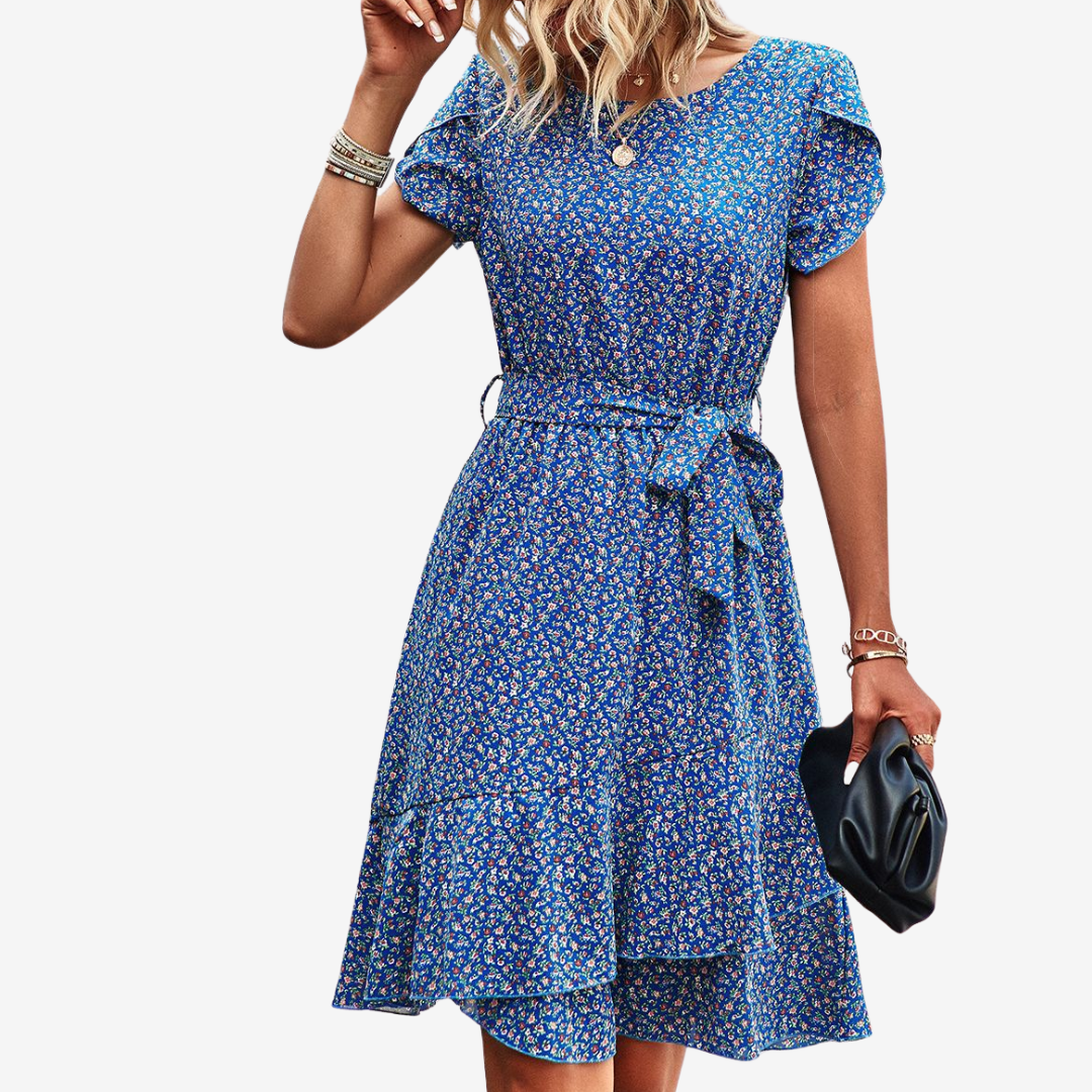 Noéva™ Midi con stampa floreale