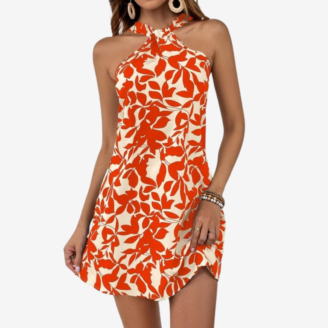 Lucetta™ Mini & Chic Abito a Foglia