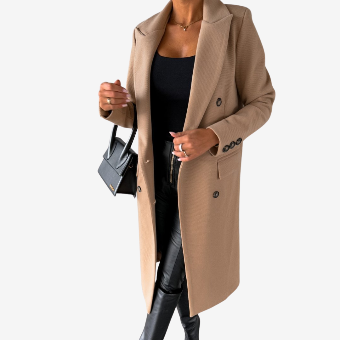 Cappotto Rosella™ lungo ed elegante