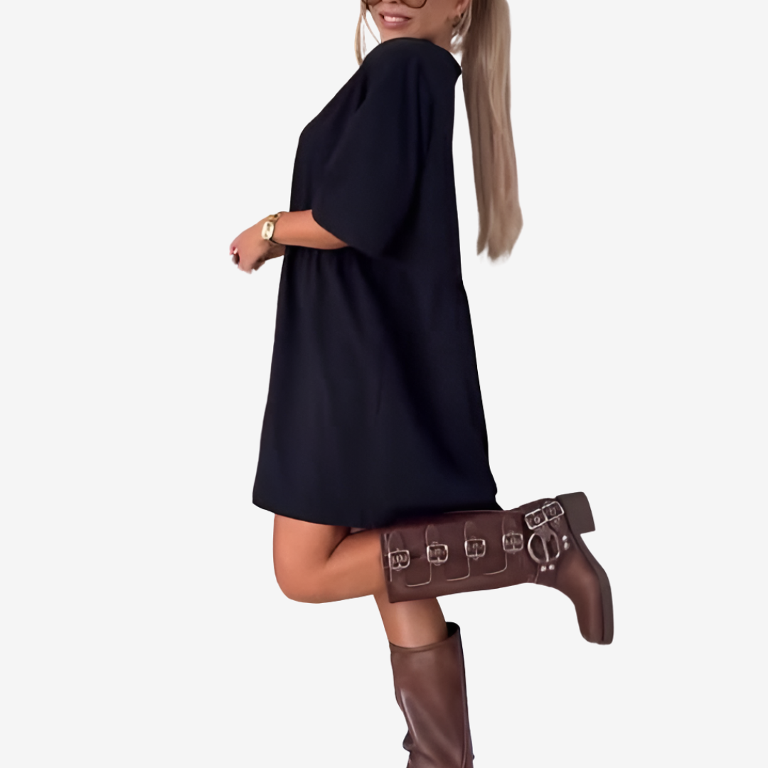 Meli™ Midi a maniche corte