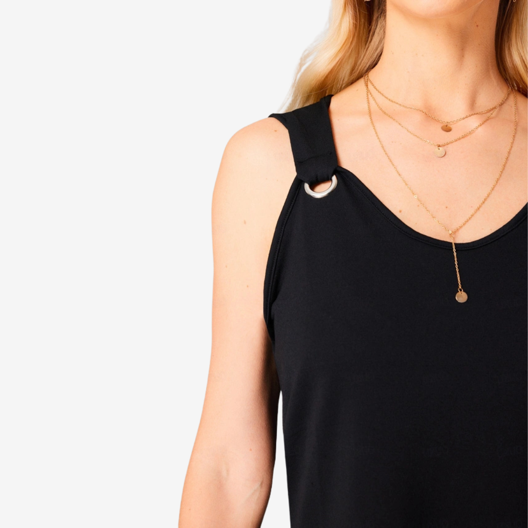 Laurine™ Abito con dettagli in metallo