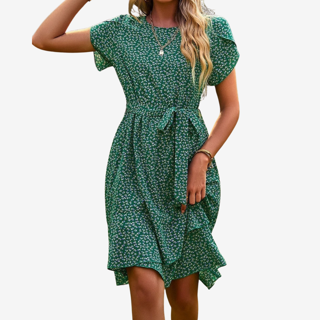 Noéva™ Midi con stampa floreale