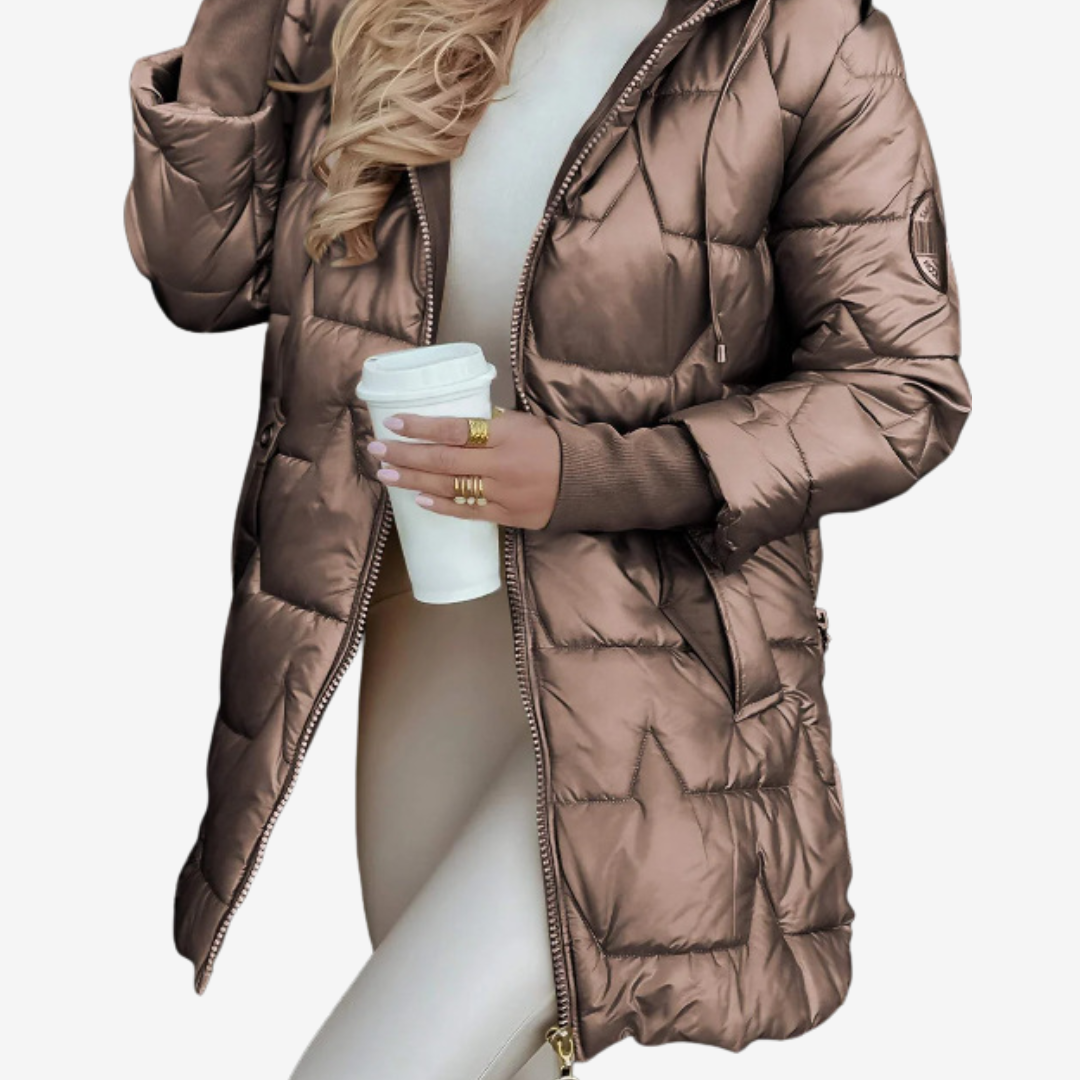 Syleva™ Giacca lunga in piumino