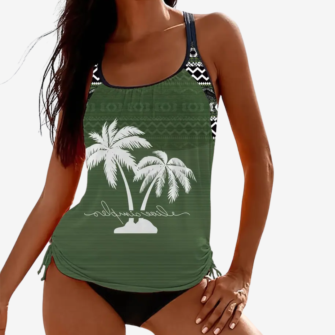 Louna™ Tankini con stampa cocco