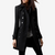 Rosellea™ Elegante cappotto abbottonato