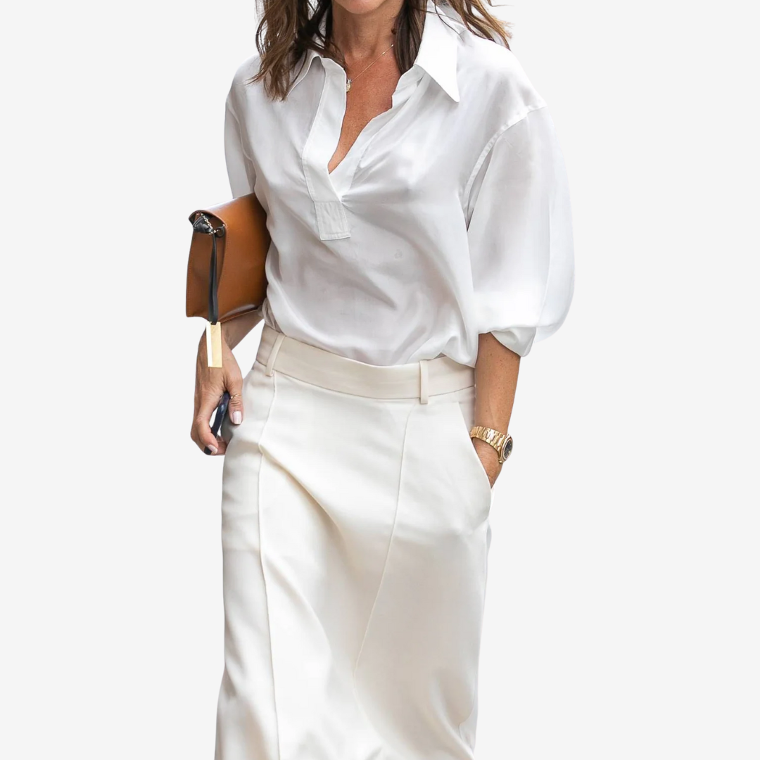 Irina™ Gonna lunga plissettata