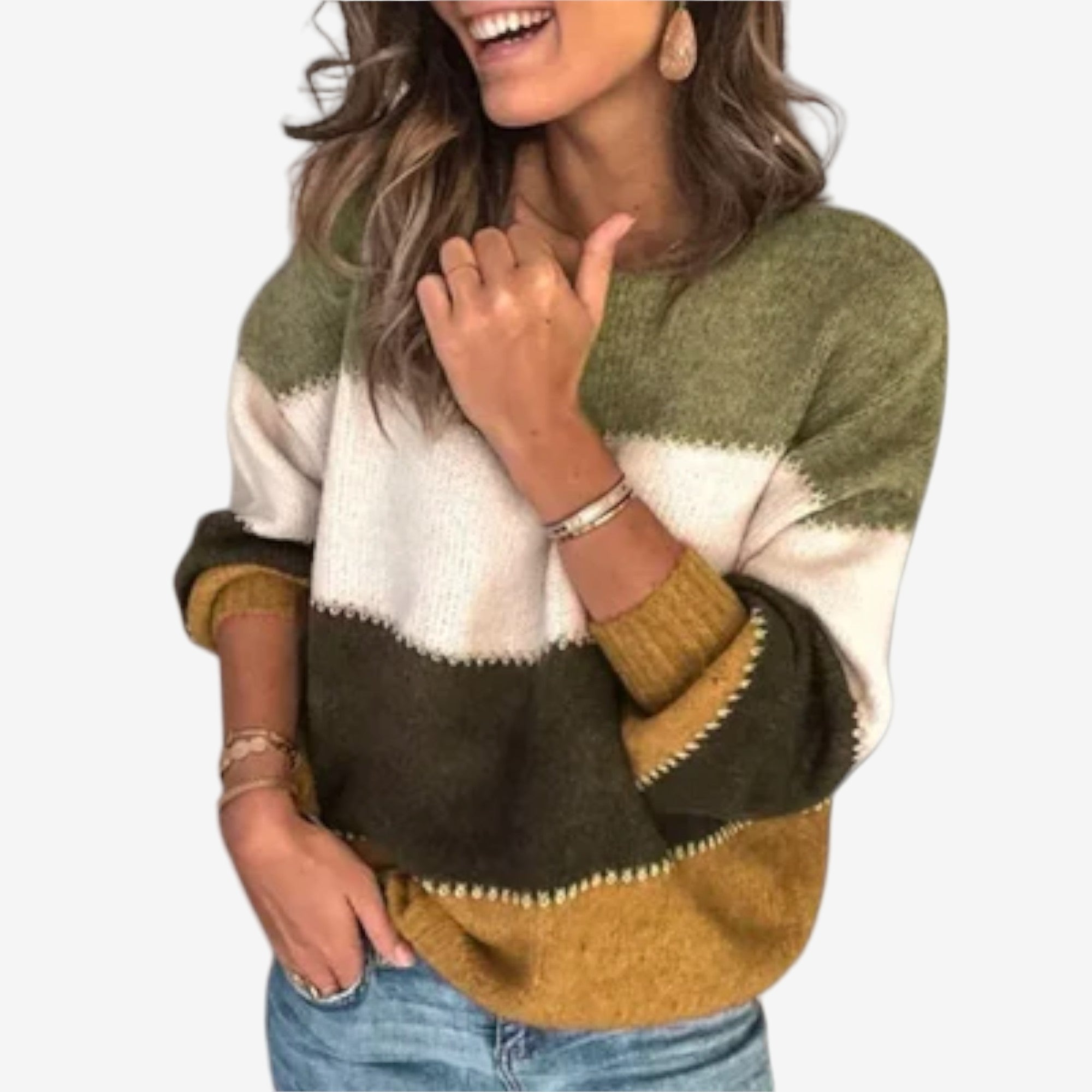 Elisa™ Maglione morbido e colorato
