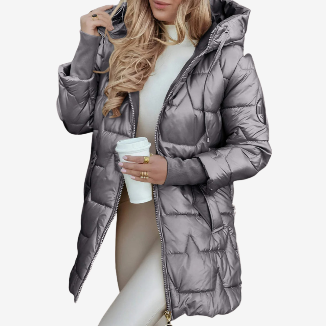 Syleva™ Giacca lunga in piumino