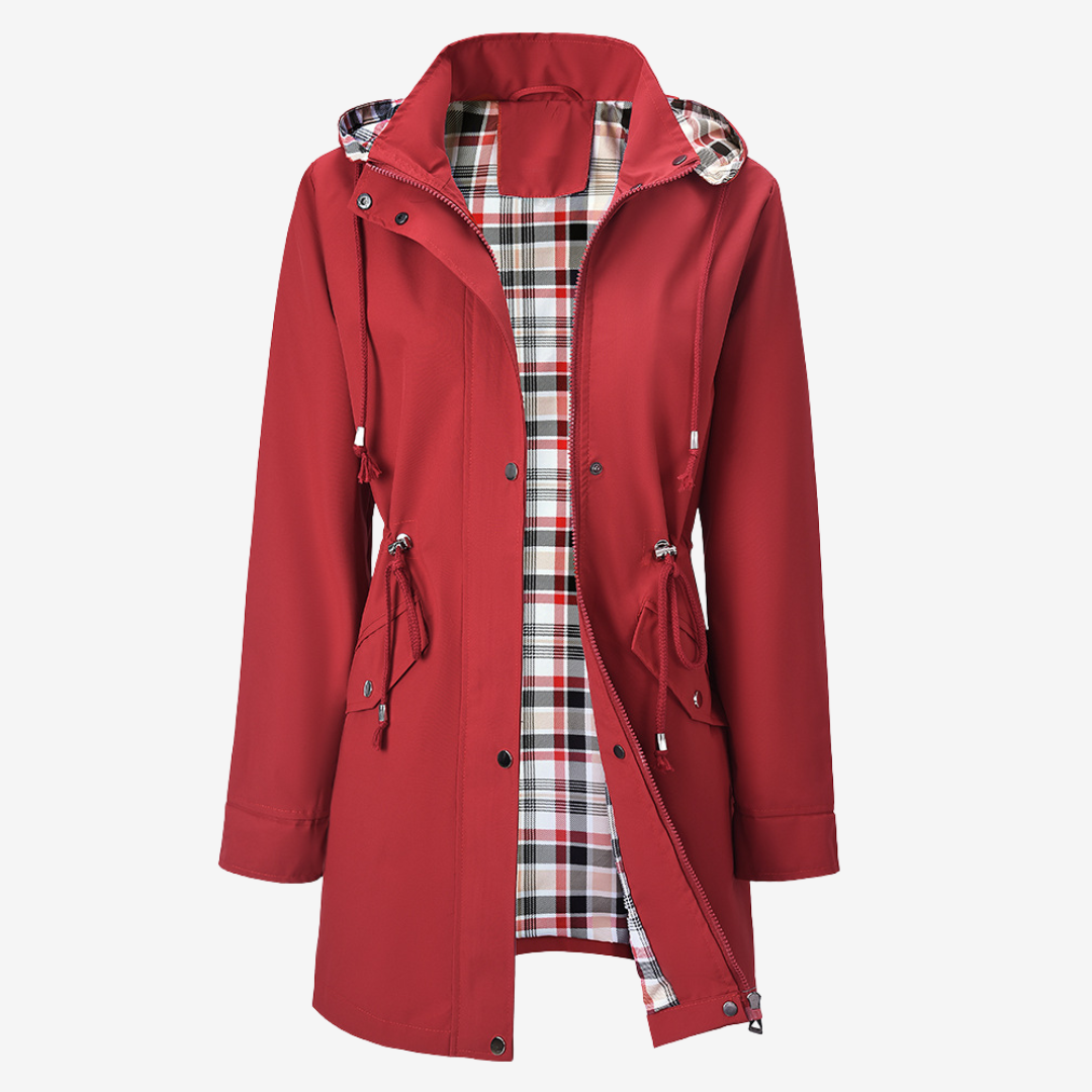 Adélise™ Elegante giacca con cappuccio