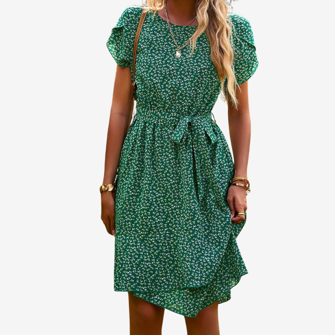 Noéva™ Midi con stampa floreale