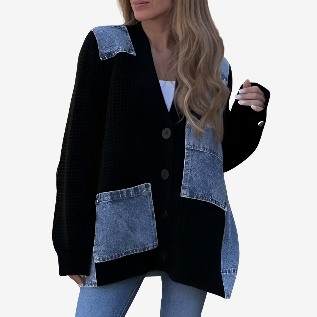 Malika™ Cardigan patchwork