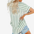 Iselise™ camicetta a righe