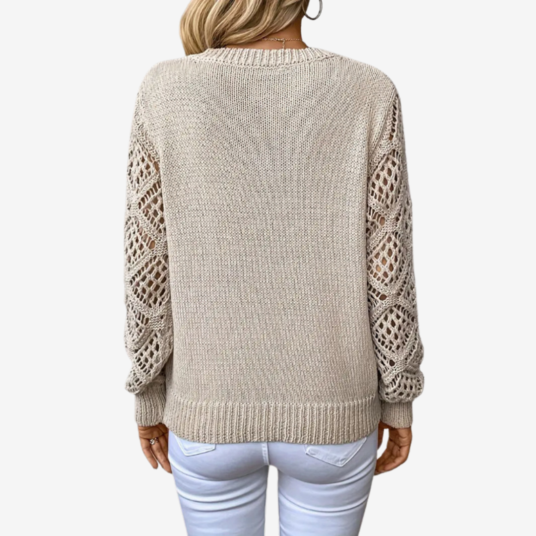 Françoise™ Maglia con traforo