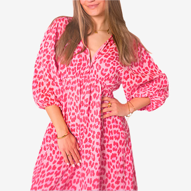 Rosetta™ abito leopardato